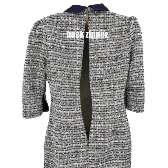 Alexia Admor Dress Women's Size 8 NWT Tweed Academia Collegiate Preppy Old Money - Picture 5 of 7